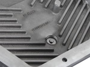 Ford Trucks Transmission Pan - aFe - Pro Series w/ Machined Fins - Black - `94-`08