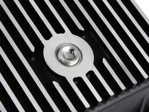 Ford Trucks Transmission Pan - aFe - Pro Series w/ Machined Fins - Black - `94-`08