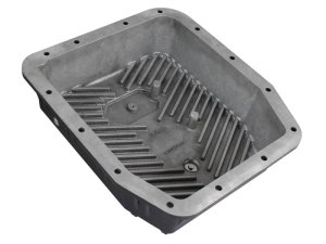 Ford Trucks Transmission Pan - aFe - Pro Series w/ Machined Fins - Black - `94-`08