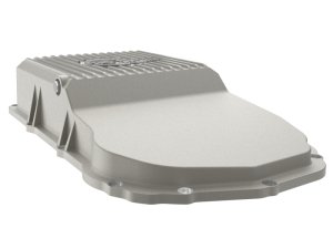 Ram TRX Transmission Pan - aFe - Street Series with Machined Fins - Raw - `21-`24