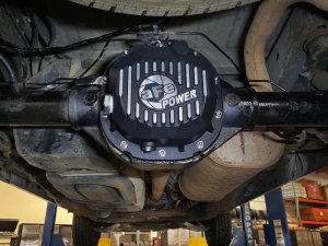 Ford F-150 Differential Cover - Rear - aFe - Machined Fins - Black - `90-`14