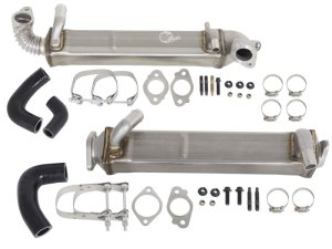 Ford Diesel Trucks EGR Cooler Kit - aFe - BladeRunner Combo - `08-`10