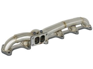 Dodge Diesel Trucks Performance Exhaust - aFe - Twisted Steel Header w/ Turbo Manifold - `03-`07 Dodge Diesel Trucks Performance Exhaust - aFe - Twisted Steel Header w/ Turbo Manifold - `03-`07
