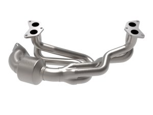 Subaru Legacy Performance Exhaust - aFe - Twisted Steel 304 Stainless Steel Header w/ Cat - `13-`19 Subaru Legacy Performance Exhaust - aFe - Twisted Steel 304 Stainless Steel Header w/ Cat - `13-`19