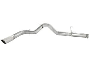 Dodge Trucks Performance Exhaust - aFe - DPF-Back, ATLAS, Aluminized Steel - Polished - `07-`12