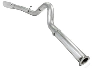 Ford Diesel Trucks Performance Exhaust - aFe - DPF Back, 5 inch Aluminized Steel, ATLAS - Polished - `11-`14 Ford Diesel Trucks Performance Exhaust - aFe - DPF Back, 5 inch Aluminized Steel, ATLAS - Polished - `11-`14