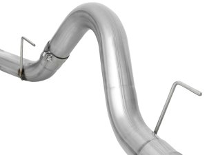 Ford F-150 Performance Exhaust - aFe - DPF Back, Atlas 4in Aluminized Steel - Polished - `18-`20