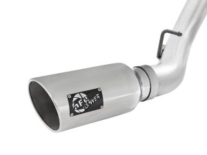 Chevrolet Silverado 2500 HD Performance Exhaust - Dual Rear - aFe - DPF Back, Atlas - Polished - `16-`17