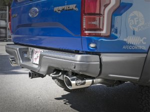 Ford F-150 Limited Performance Exhaust - Rear - aFe - MACH Force-Xp - Polished - `19-`20 Ford F-150 Limited Performance Exhaust - Rear - aFe - MACH Force-Xp - Polished - `19-`20