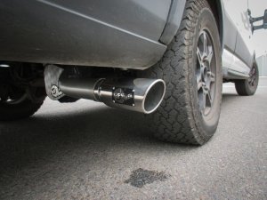 Ford Transit Performance Exhaust - Rear - aFe - Vulcan Series Cat Back - Polished - `13-`19