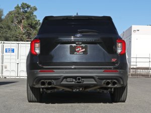 Ford Explorer ST Performance Exhaust - aFe - MACH Force-Xp Cat-Back - Polished - `20-`25