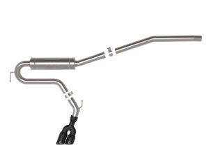 Ford Maverick Performance Exhaust - aFe - Rebel Series 2-1/2 IN 304 Stainless Steel Cat-Back - Black - `22-`25 Ford Maverick Performance Exhaust - aFe - Rebel Series 2-1/2 IN 304 Stainless Steel Cat-Back - Black - `22-`25