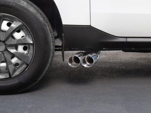 Ford Maverick Performance Exhaust - aFe - Rebel Series 2-1/2 IN 304 Stainless Steel Cat-Back w/ Polished Tip - Polished - `22-`26