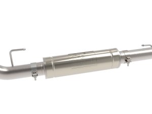 Ford Ranger Raptor Performance Exhaust - Rear-Side - aFe - Vulcan Series DPF Back - Polished - `22-`26