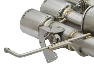 Chevrolet Corvette Performance Exhaust - Rear - aFe - MACHForce XP Axle Back 304SS w/ Carbon Fiber Tips - Polished - `14-`19