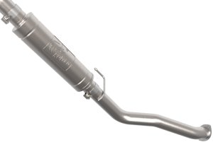 Toyota Land Cruiser Performance Exhaust - Rear - aFe - Vulcan Series 3 IN Stainless Steel Rear Exit - Polished - `22-`26