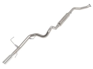Toyota Land Cruiser Performance Exhaust - Rear - aFe - Vulcan Series 3 IN Stainless Steel Rear Exit - Polished - `22-`26