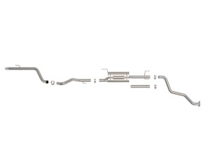 Toyota Tacoma Performance Exhaust - aFe - Vulcan Series Cat Back - `24-`25