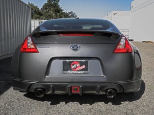 Nissan 370Z Performance Exhaust - aFe - Cat-Back - Carbon - `09-`20
