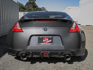 Nissan 370Z Performance Exhaust - aFe - Cat Back Exhaust with Resonator - Polished - `09-`20 Nissan 370Z Performance Exhaust - aFe - Cat Back Exhaust with Resonator - Polished - `09-`20