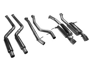 BMW 335i Performance Exhaust - aFe - MACH Force-XP 2-3/4 IN 304 Stainless Steel Cat-Back - Polished - `11-`12
