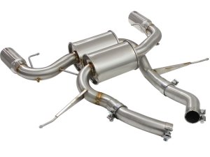 BMW 335i Performance Exhaust - Rear - aFe - MACHForce XP 2.5in Axle Back - Polished - `07-`13 BMW 335i Performance Exhaust - Rear - aFe - MACHForce XP 2.5in Axle Back - Polished - `07-`13