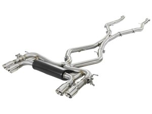 BMW X5M Performance Exhaust - aFe - MACH Force-XP Cat-Back - Polished - `15-`19