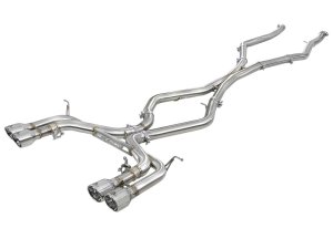 BMW X6 Performance Exhaust - aFe - MACH Force-Xp Cat Back - Polished - `15-`19