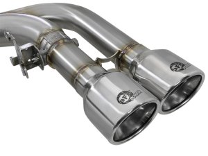 BMW X6 Performance Exhaust - aFe - MACH Force-Xp Cat Back - Polished - `15-`19
