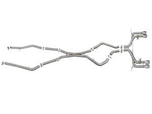 BMW X6 Performance Exhaust - aFe - MACH Force-Xp Cat Back - Polished - `15-`19