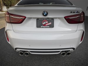 BMW X6 Performance Exhaust - aFe - MACH Force-Xp Cat Back - Polished - `15-`19