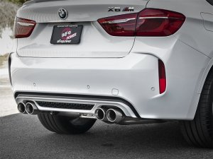 BMW X6 Performance Exhaust - aFe - MACH Force-Xp Cat Back - Polished - `15-`19