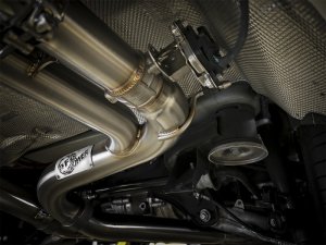 BMW X6 Performance Exhaust - aFe - MACH Force-Xp Cat Back - Polished - `15-`19