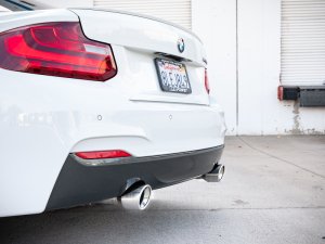 BMW M235i Performance Exhaust - aFe - Mach Force-Xp Cat-Back - Polished - `14-`16