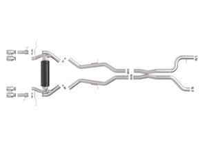 BMW M2 Performance Exhaust - aFe - MACH Force-Xp Cat-Back - Polished - `23-`25