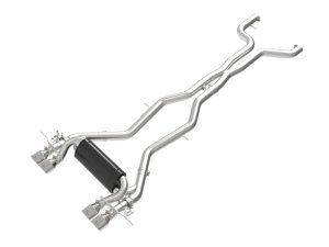 BMW M2 Performance Exhaust - aFe - MACH Force-Xp Cat-Back - Polished - `23-`25