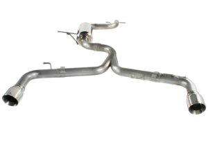 Volkswagen Beetle Performance Exhaust - aFe - MACHForce XP Cat Back - Polished - `12-`13