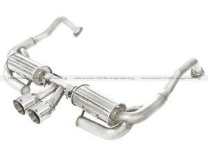 Porsche Boxster S Performance Exhaust - aFe - Cat Back - `05-`12 Porsche Boxster S Performance Exhaust - aFe - Cat Back - `05-`12