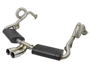 Porsche Cayman Performance Exhaust - aFe - MACH Force-Xp Cat Back - Polished - `13-`16 Porsche Cayman Performance Exhaust - aFe - MACH Force-Xp Cat Back - Polished - `13-`16