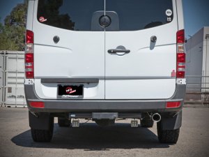 Mercedes-Benz Sprinter 3500 Performance Exhaust - aFe - Vulcan Series 3in 304SS DPF-Back - Polished - `10-`25