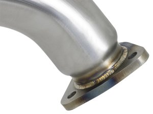 Honda Civic Type R Performance Exhaust - Rear - aFe - Twisted Steel 3in Mid-Pipe - `17-`21