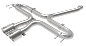 Honda Civic Sport Performance Exhaust - Rear - aFe - Axle Back, Takeda 2-1/2in 304 Stainless Steel - Polished - `17-`20