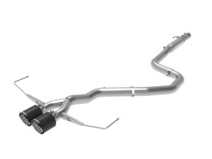 Hyundai Veloster Performance Exhaust - aFe - Cat Back - Carbon Fiber - `19-`20
