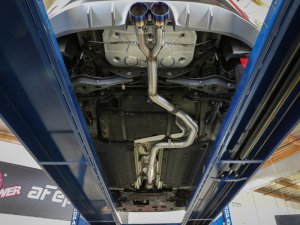 Hyundai Veloster Performance Exhaust - aFe - Takeda Cat Back - Polished - `19-`21