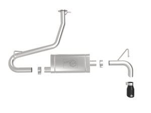 Hyundai Kona Performance Exhaust - aFe - Takeda 2.5in 304 SS Axle-Back Exhaust - Black - `18-`22