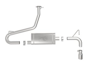 Hyundai Kona Performance Exhaust - Rear - aFe - Axle-Back, 304 SS - Polished - `18-`22