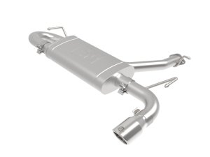 Hyundai Kona Performance Exhaust - Rear - aFe - Axle-Back, 304 SS - Polished - `18-`22 Hyundai Kona Performance Exhaust - Rear - aFe - Axle-Back, 304 SS - Polished - `18-`22