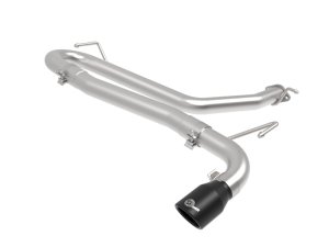 Hyundai Kona Performance Exhaust - aFe - Takeda Axle-Back 2.5in 304 SS w/o Muffler - Black - `18-`22 Hyundai Kona Performance Exhaust - aFe - Takeda Axle-Back 2.5in 304 SS w/o Muffler - Black - `18-`22