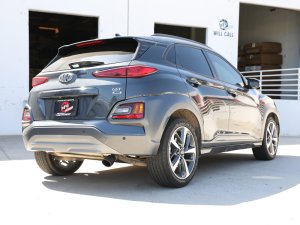 Hyundai Kona Performance Exhaust - aFe - Takeda Axle-Back 2.5in 304 SS w/o Muffler - Black - `18-`22