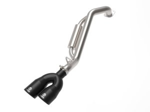 Hyundai Kona Performance Exhaust - aFe - Takeda Axle-Back, 2-1/2in 304 Stainless Steel - Black - `24-`26
